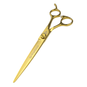 Profesionalne Diamond Scissors 7.5" ravne škare za pse. Idealne za precizno šišanje, oblikovanje tijela i završnu obradu dlake. Odličan izbor za svakodnevni rad u grooming salonu.